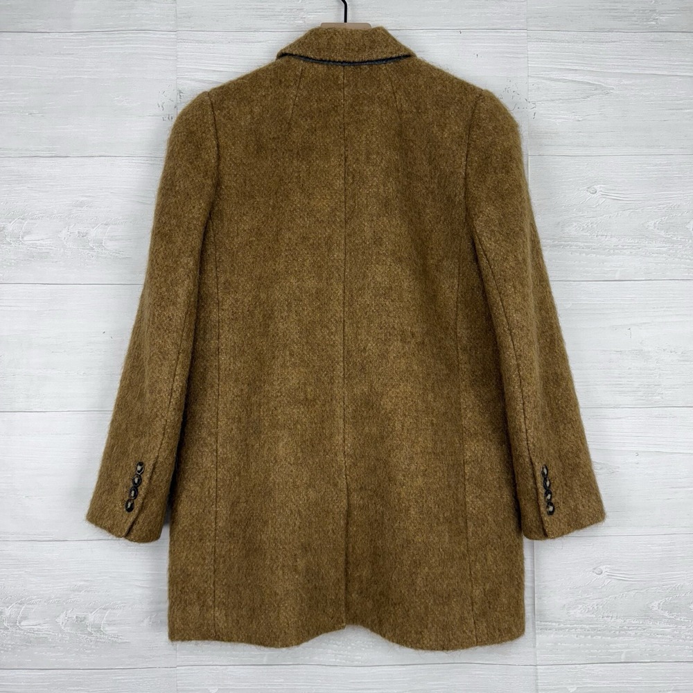 Madewell Boucle Larsen Blazer XS Toffee Brown Wool Alpaca Blend Single‎ Breasted - Picture 7 of 16